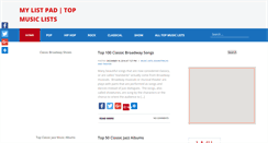 Desktop Screenshot of mylistpad.com