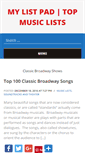 Mobile Screenshot of mylistpad.com